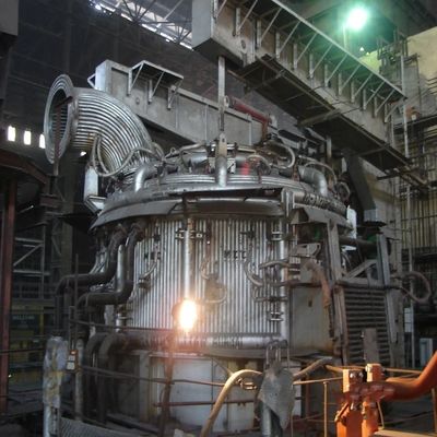 ποιότητας  10T Electric Arc Furnace with Smelting Temperature Control High Heat Efficiency and Impurity Removal for Steel Production εργοστάσιο