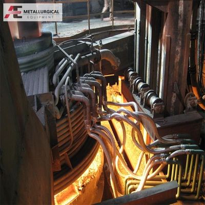 Φούρνος διύλισης με κουτάλι Φούρνος τήξης χάλυβα 10T-160T με ακριβή έλεγχο θερμοκρασίας