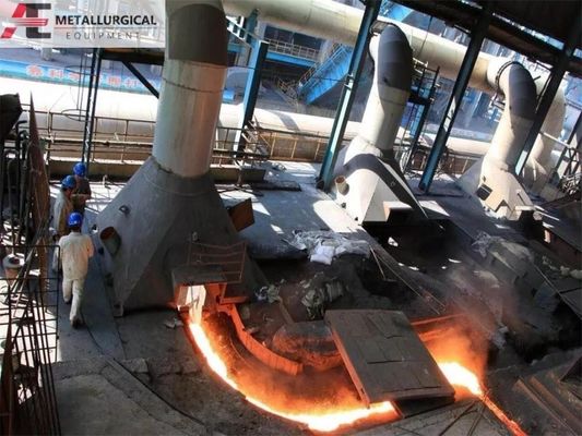 Βιομηχανικός φούρνος μετάλλου πυριτίου 6300KVA-33000KVA Μεγάλη διάρκεια ζωής