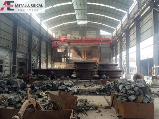 Φούρνος τήξης καφέ λιωμένου αλουμινίου 10000KVA Φούρνος κορούντου 380V