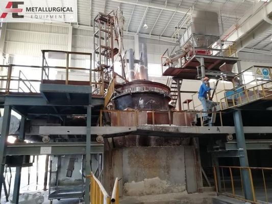 Φούρνος τήξης καφέ λιωμένου αλουμινίου 10000KVA Φούρνος κορούντου 380V