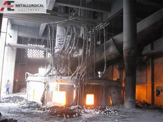 Βιομηχανία χάλυβα Υποβρύχιο φούρνο τόξου για τήξη καρβιδίου ασβεστίου 3000KVA-25000KVA