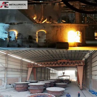 Καφέ πυκνωμένος φούρνος αλουμινίου Ηλεκτρικός φούρνος τήξης τόξου 10000KVA 7500KVA 6300KVA 5000KVA