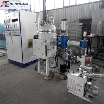100 kg-500 kg Βιομηχανικός φούρνος κενού εξοπλισμός τήξης με επαγωγή κενού