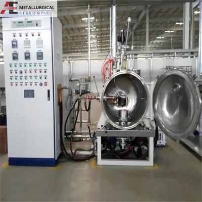 100 kg-500 kg Βιομηχανικός φούρνος κενού εξοπλισμός τήξης με επαγωγή κενού