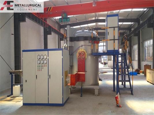 800kW υψηλής θερμοκρασίας καμίνου τήξης κενού επαγωγικής τήξης καμίνου μεγάλη διάρκεια ζωής