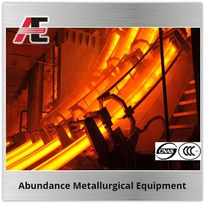 Μηχανή συνεχούς χύτευσης CCM για τήξη χάλυβα και φούρνο διύλισης με κουβά